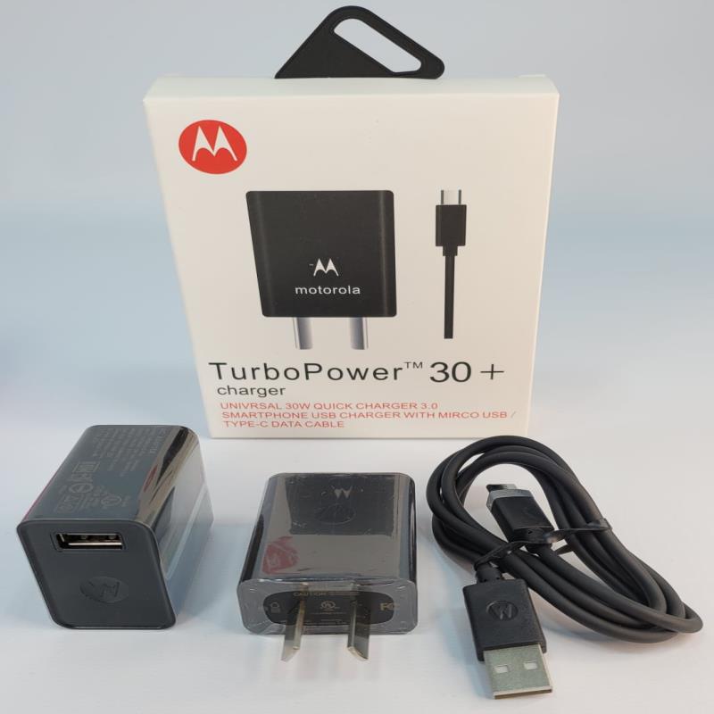 CARGADOR MOTOROLA 30W TIPO C