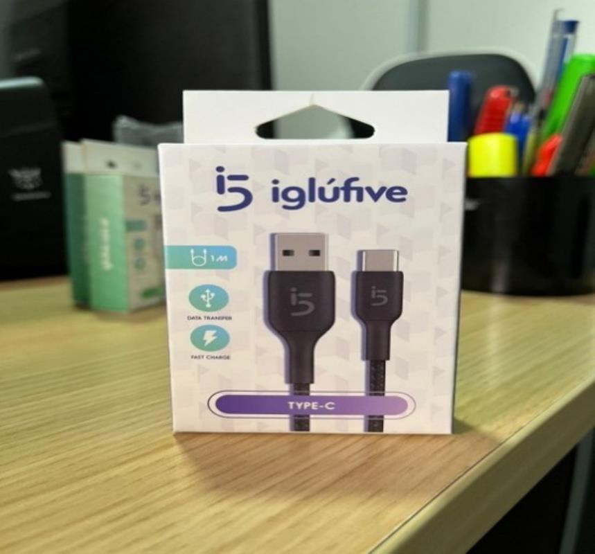 CABLE IGLUFIVE 1M USB - TIPO C EN CAJA