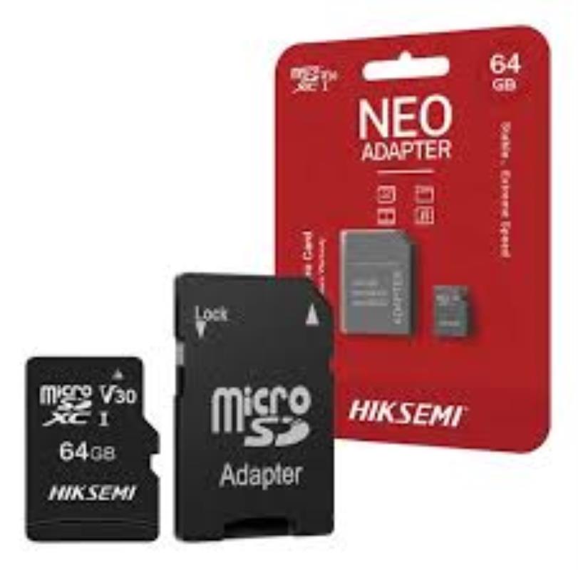 MEMORIA 64GB MICRO SD HIKSEMI NEO