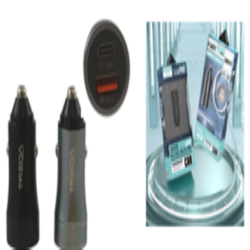 CARGADOR DE AUTO TREQA 12V 38W